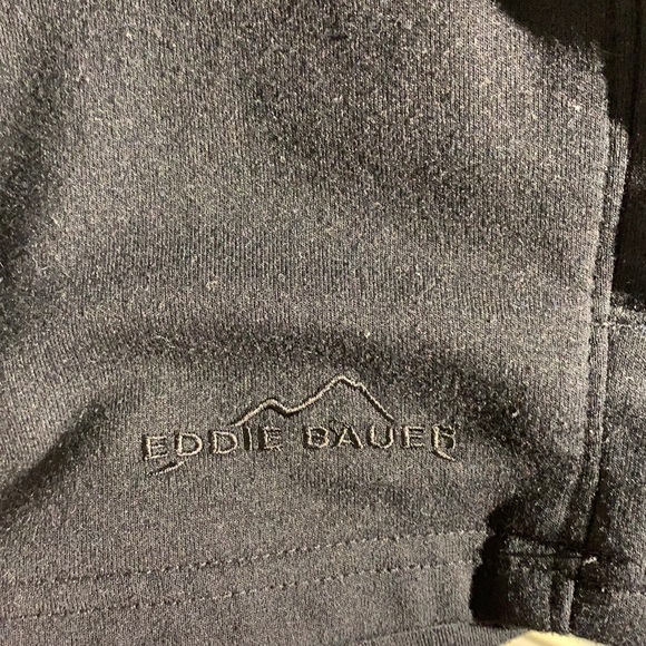 Eddie Bauer Men’s Mixed Media ¼ Zip Pullover - Picture 10 of 13